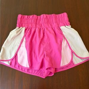 Vibrant Pink Women's Athletic Shorts